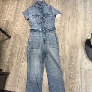 Good American Denim Jumpsuit Size M NWT